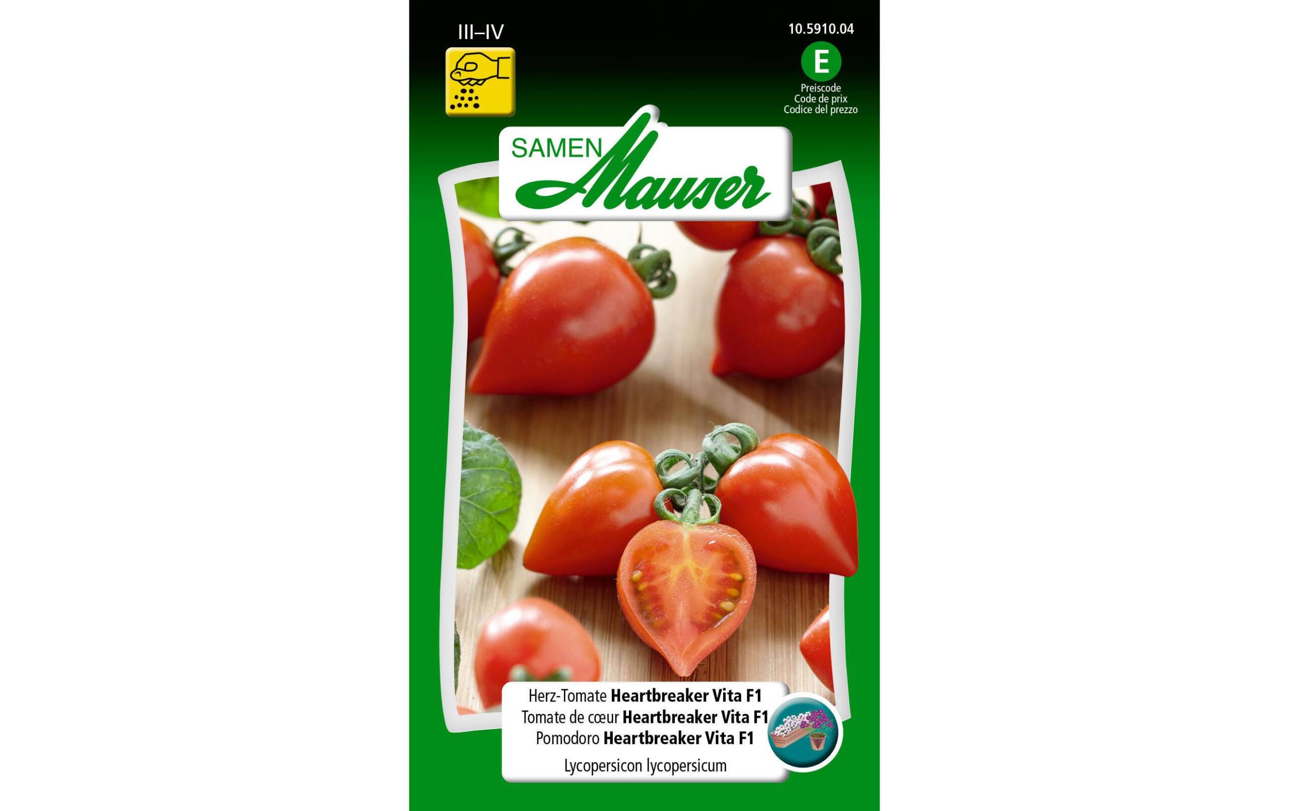HerzTomate Heartbreaker Vita F1 Lycopersicon lycopersicum