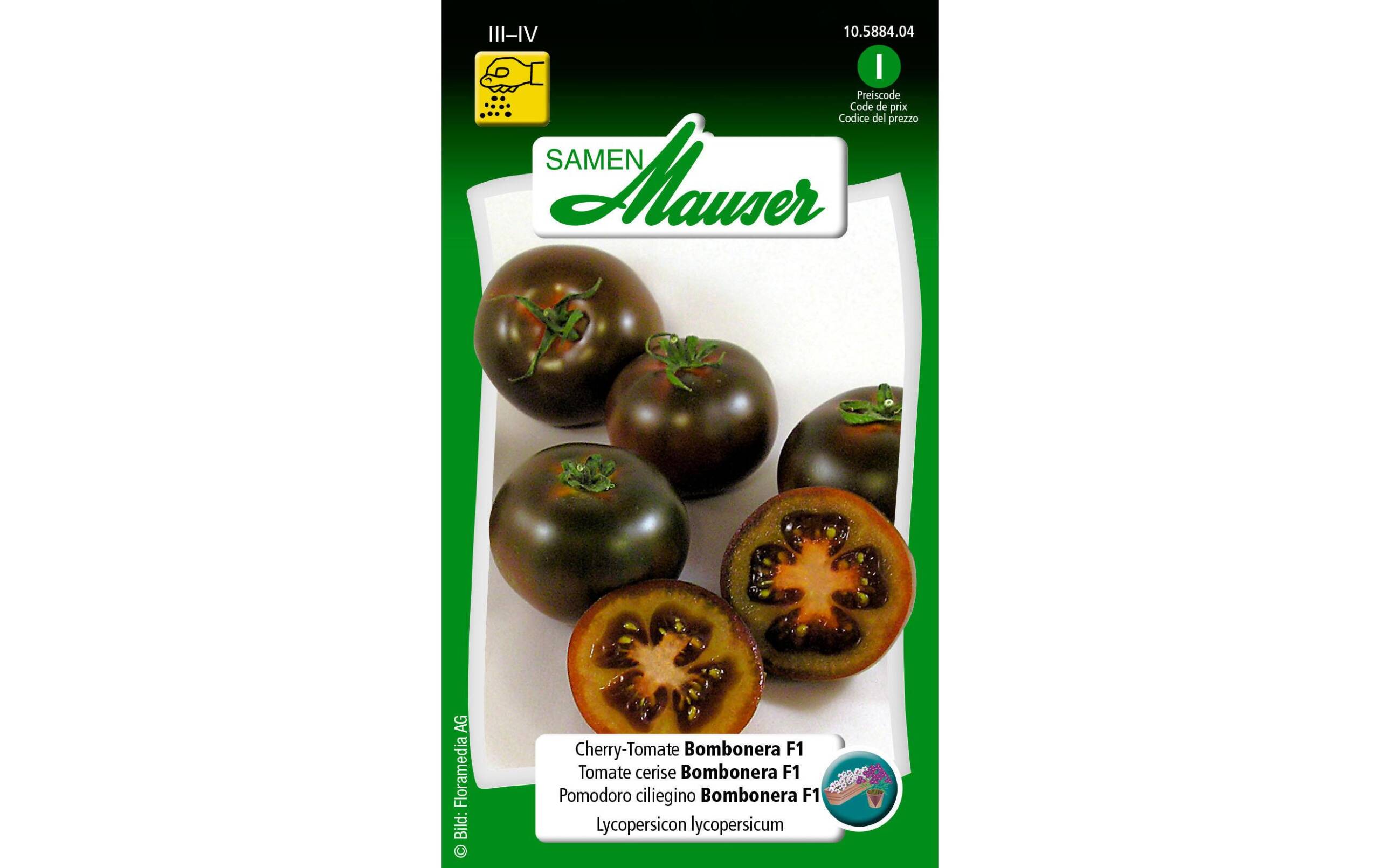 CherryTomate Bombonera F1 Lycopersicon lycopersicum