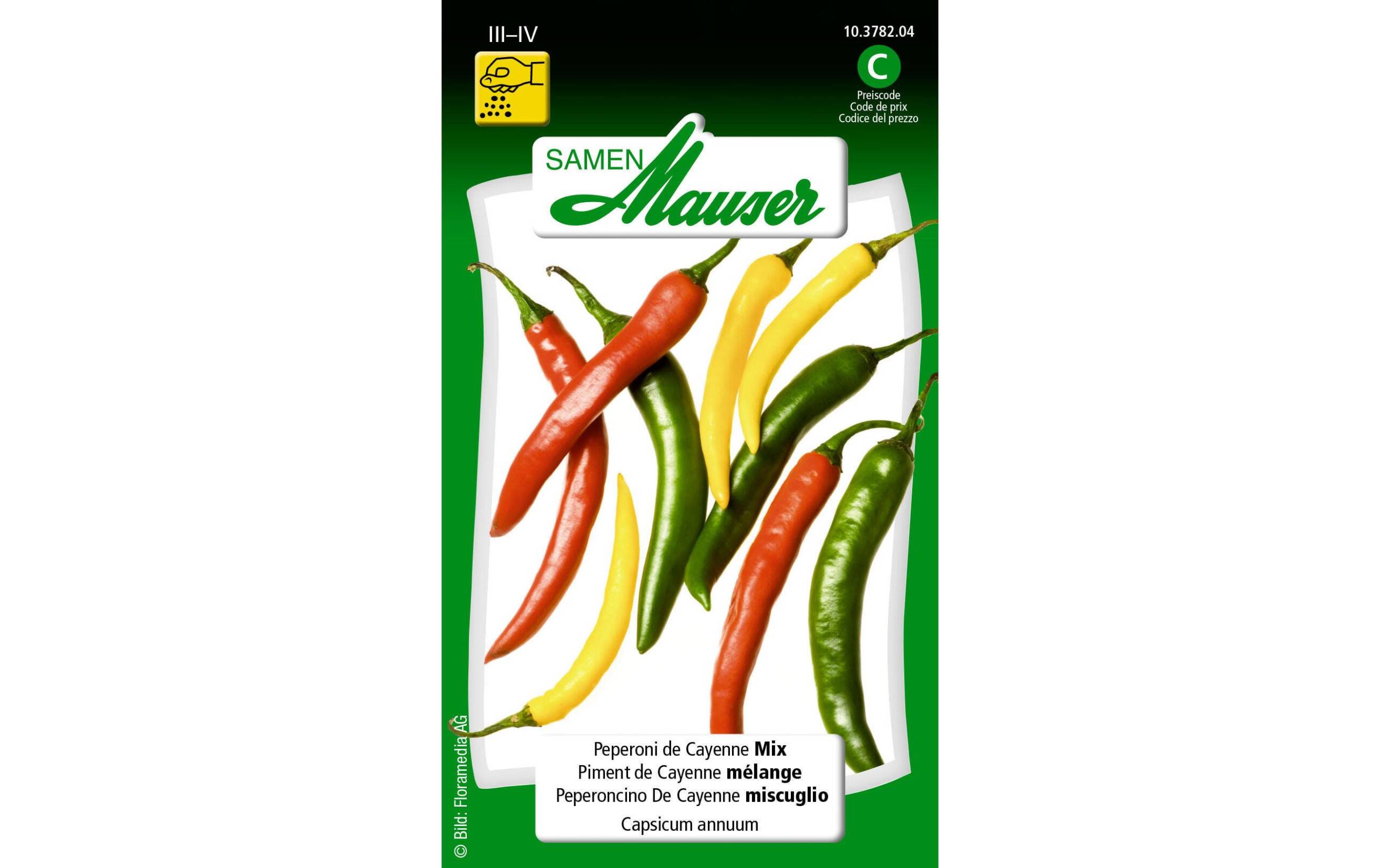 Peperoni de Cayenne Mix Capsicum annuum