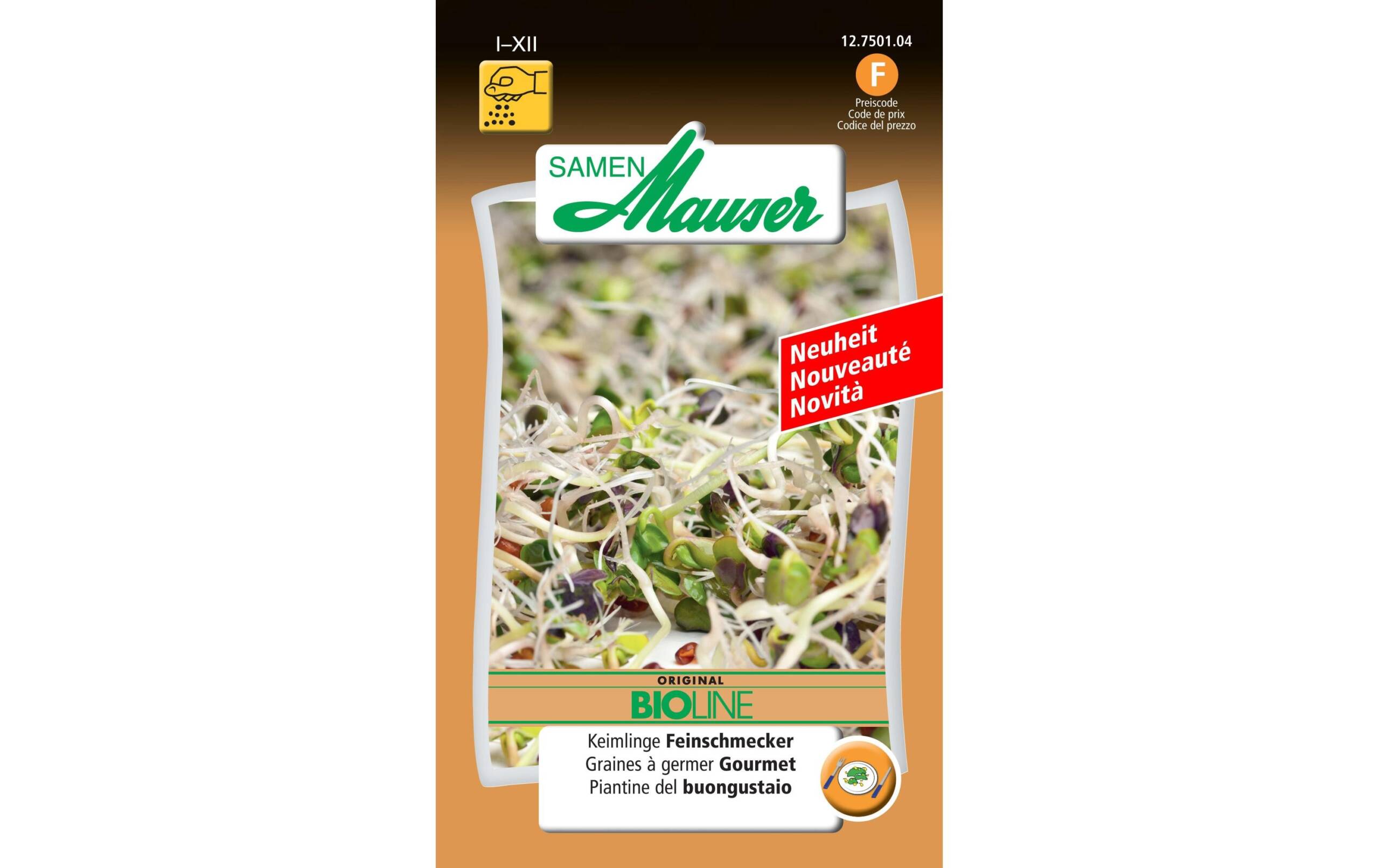 Keimsamen Feinschmecker Aus kontr. biol. Anbau