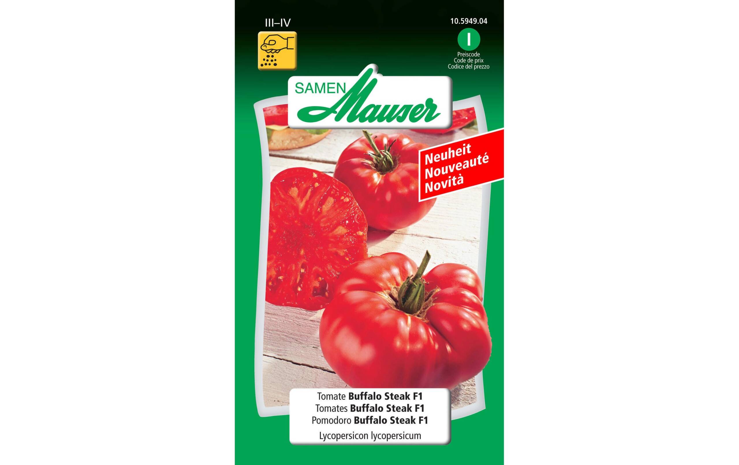 Tomate Buffalo Steak F1 Lypopersicon lycopersicum