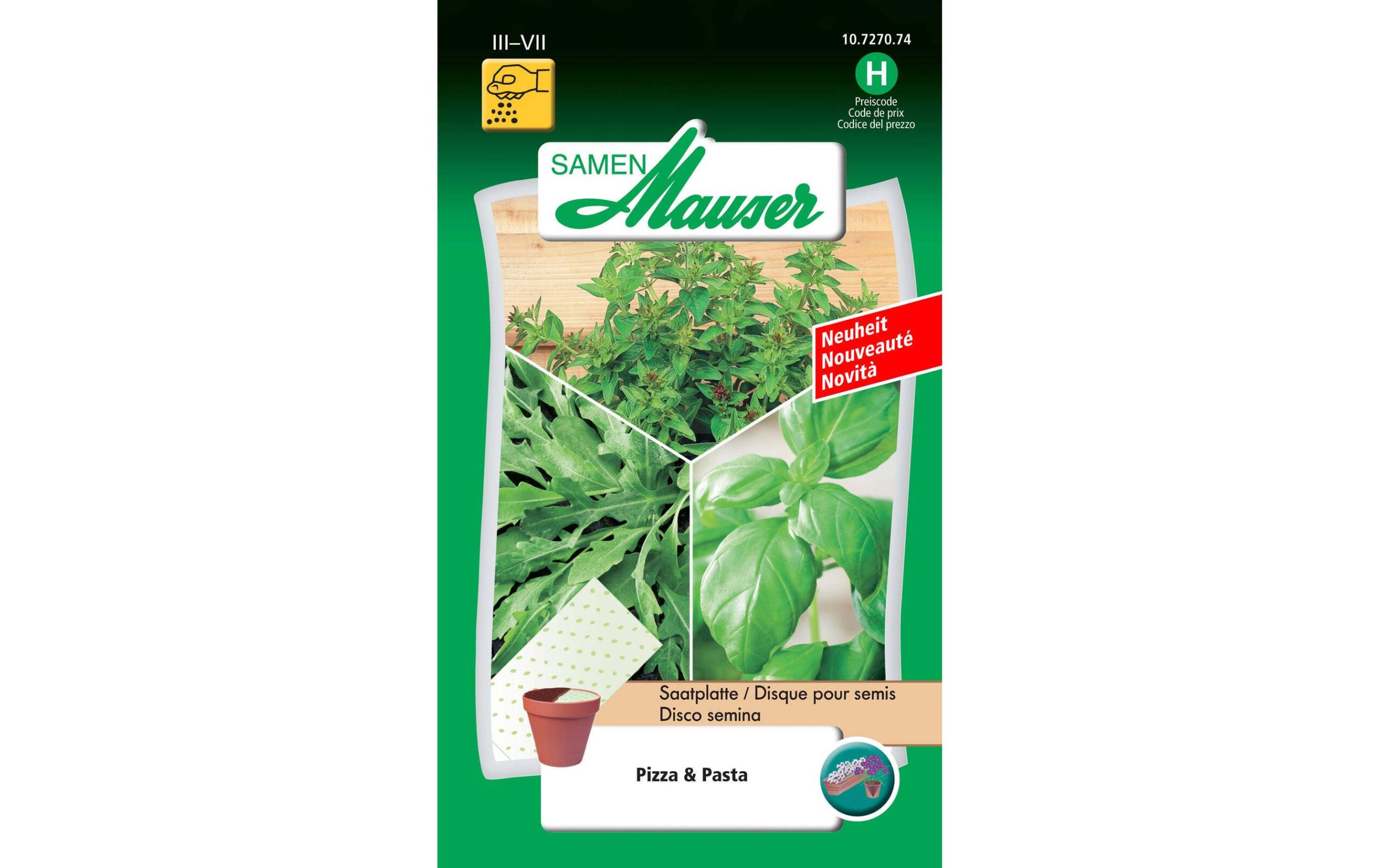 Saatmatte Pizza  Pasta (40X15) Saatmatte (40x15 cm)