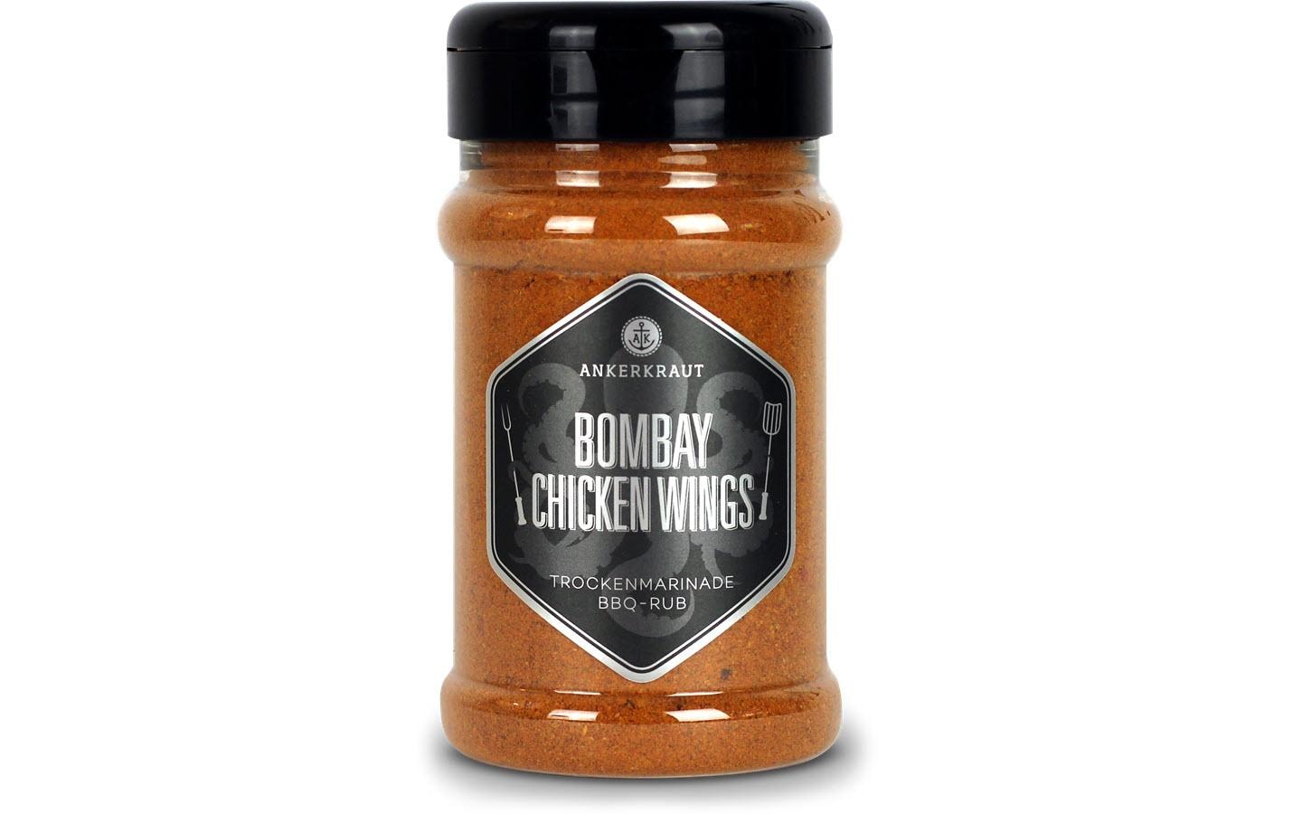 Bombay Chicken Wings 230g, Streuer