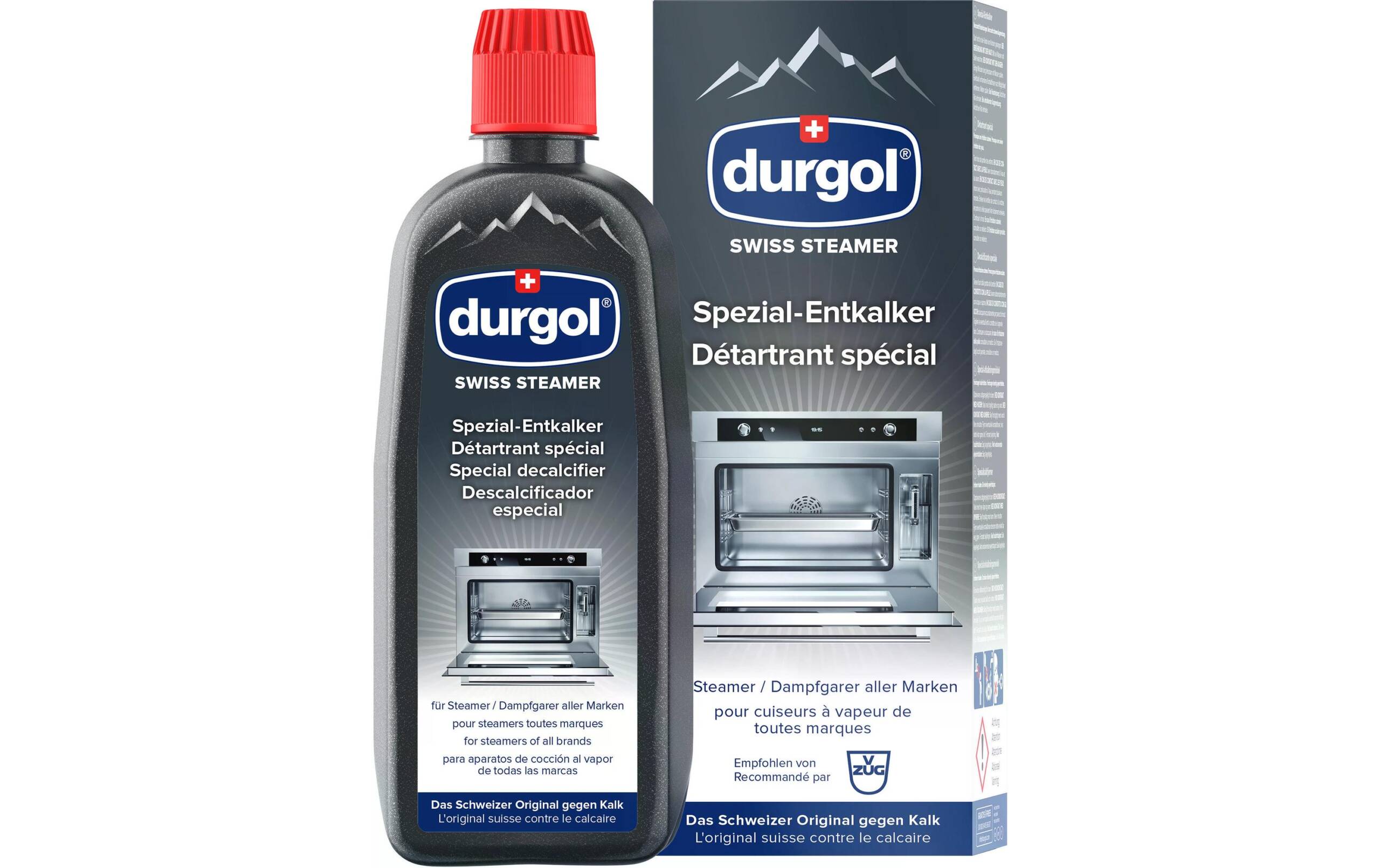 Durgol Swiss Steamer 500ml Spezialentkalker für Steamer