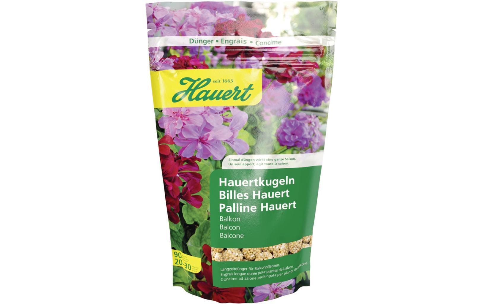 Hauertkugeln für Balkonpflanzen 90 Stk