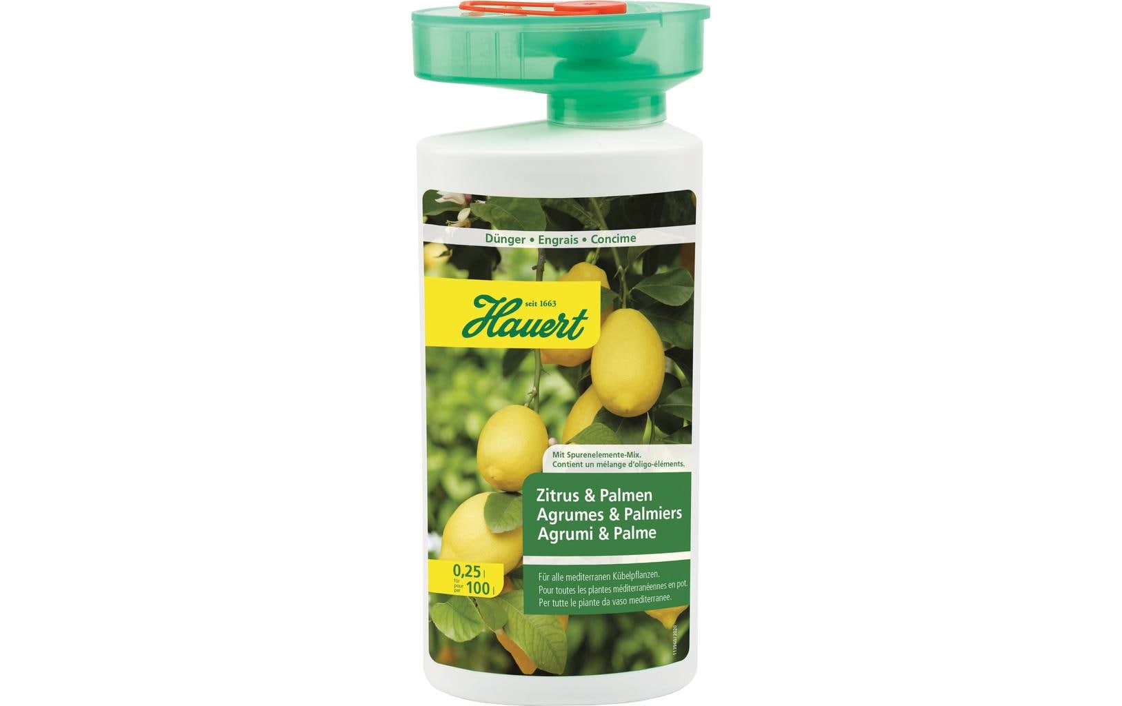 Hauert Zitrus & Palmen (flüssig) 0.25 l
