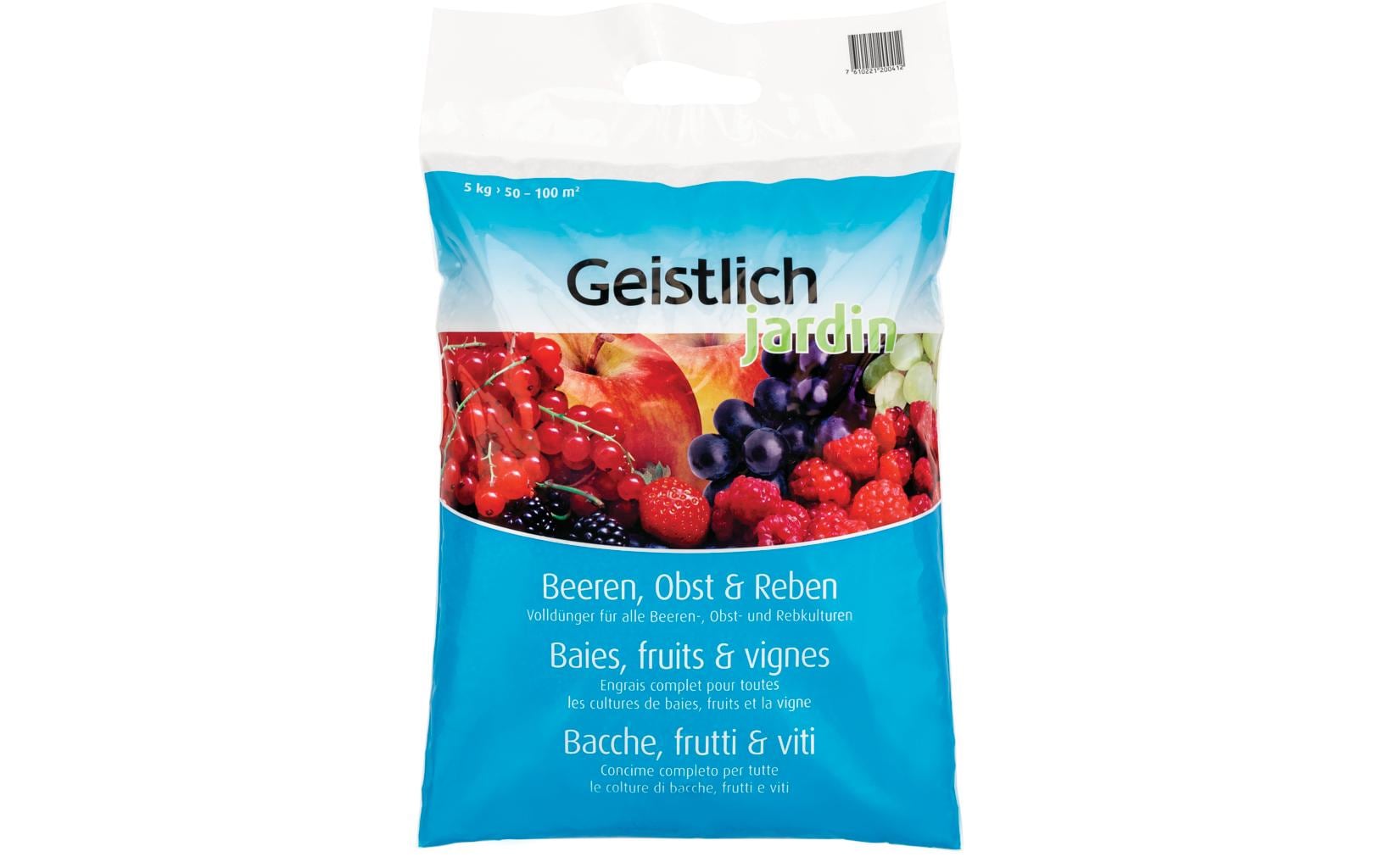 Hauert Beeren-, Obst-, und Rebendünger 5 kg