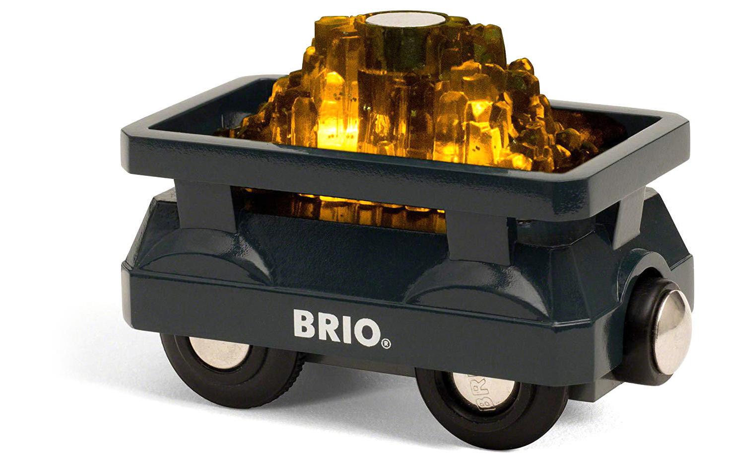 Brio Goldwaggon mit Licht Alter:  Sprache