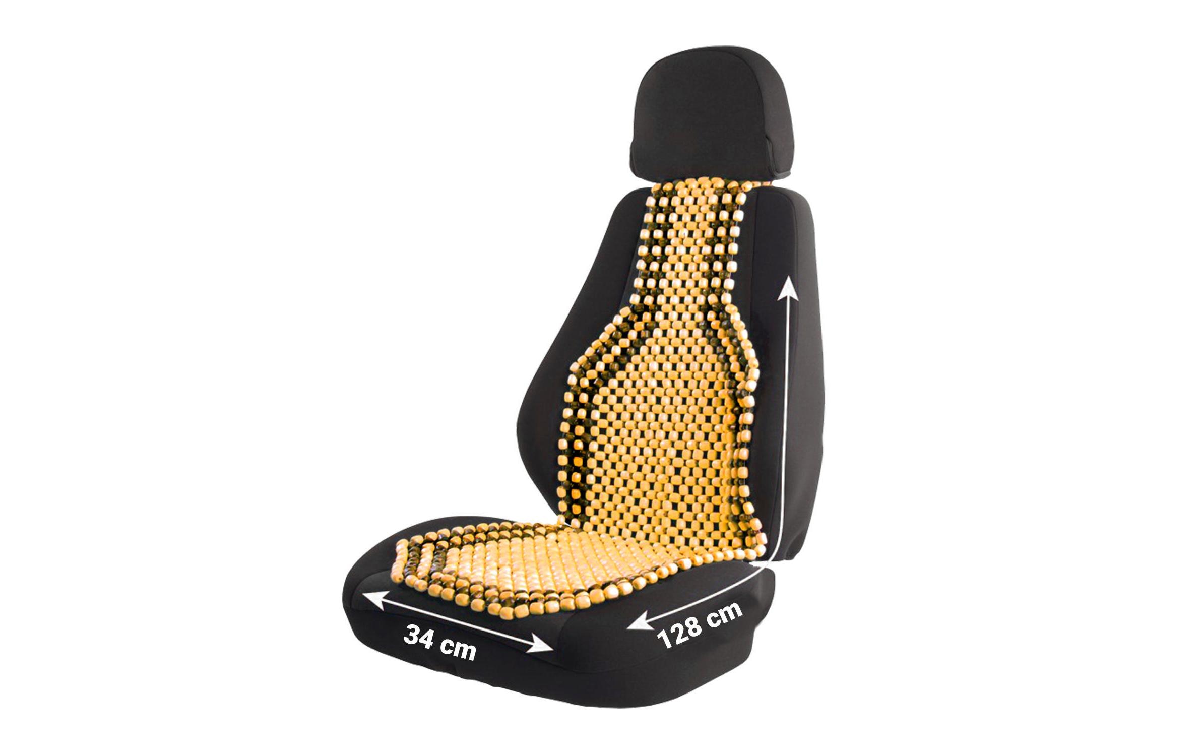 Autositzauflage Holzkugel Universal, Massage,