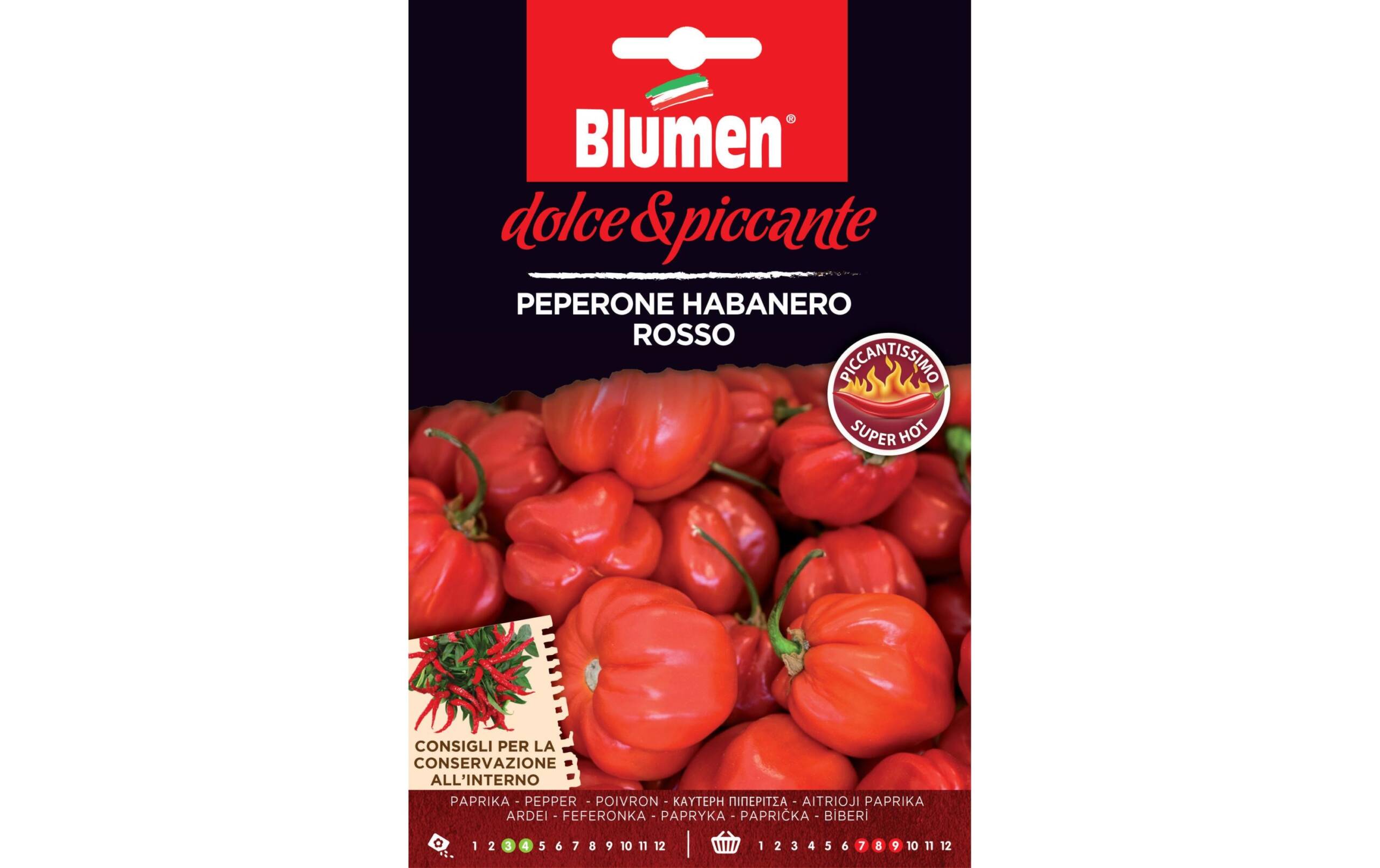 Blumen Paprika Habanero Rosso 0.8 g