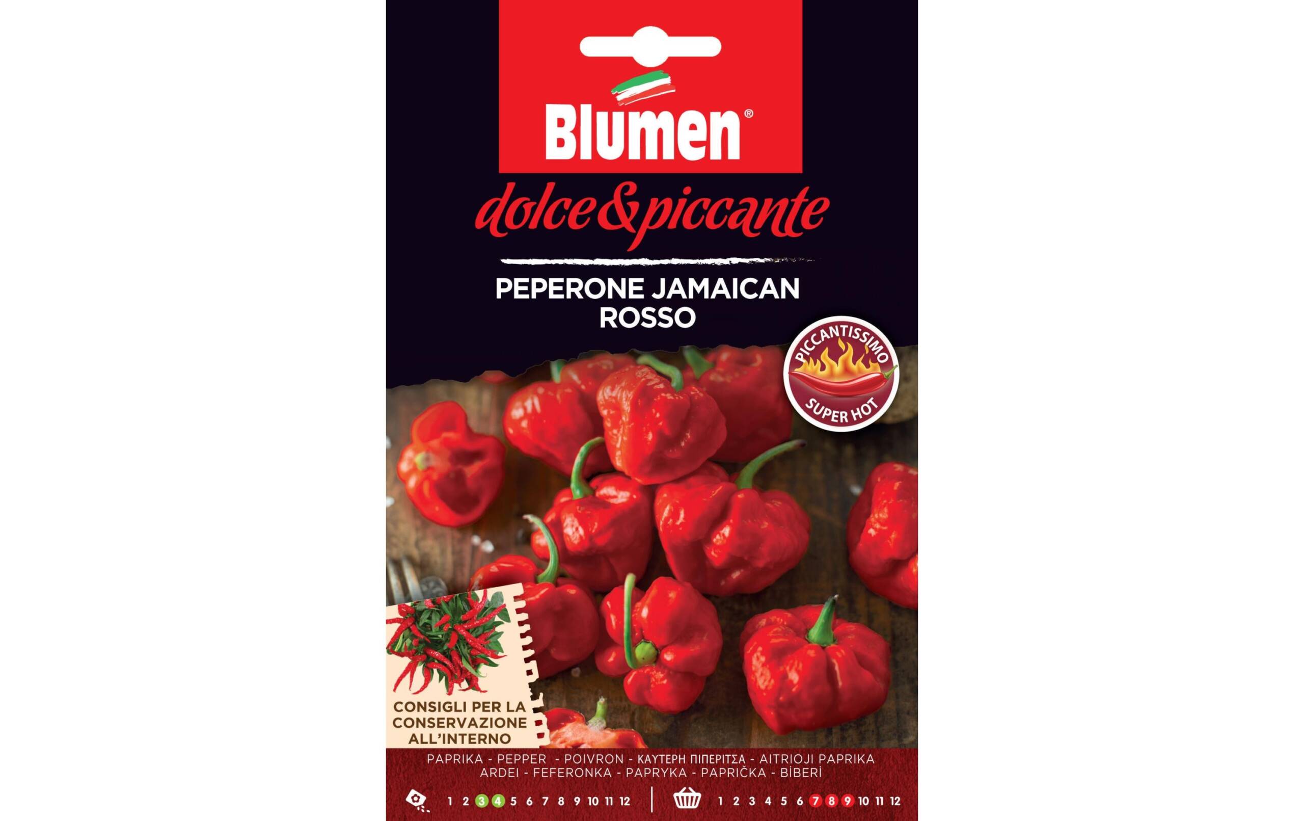 Blumen Paprika Jamaican rosso 0.08 g