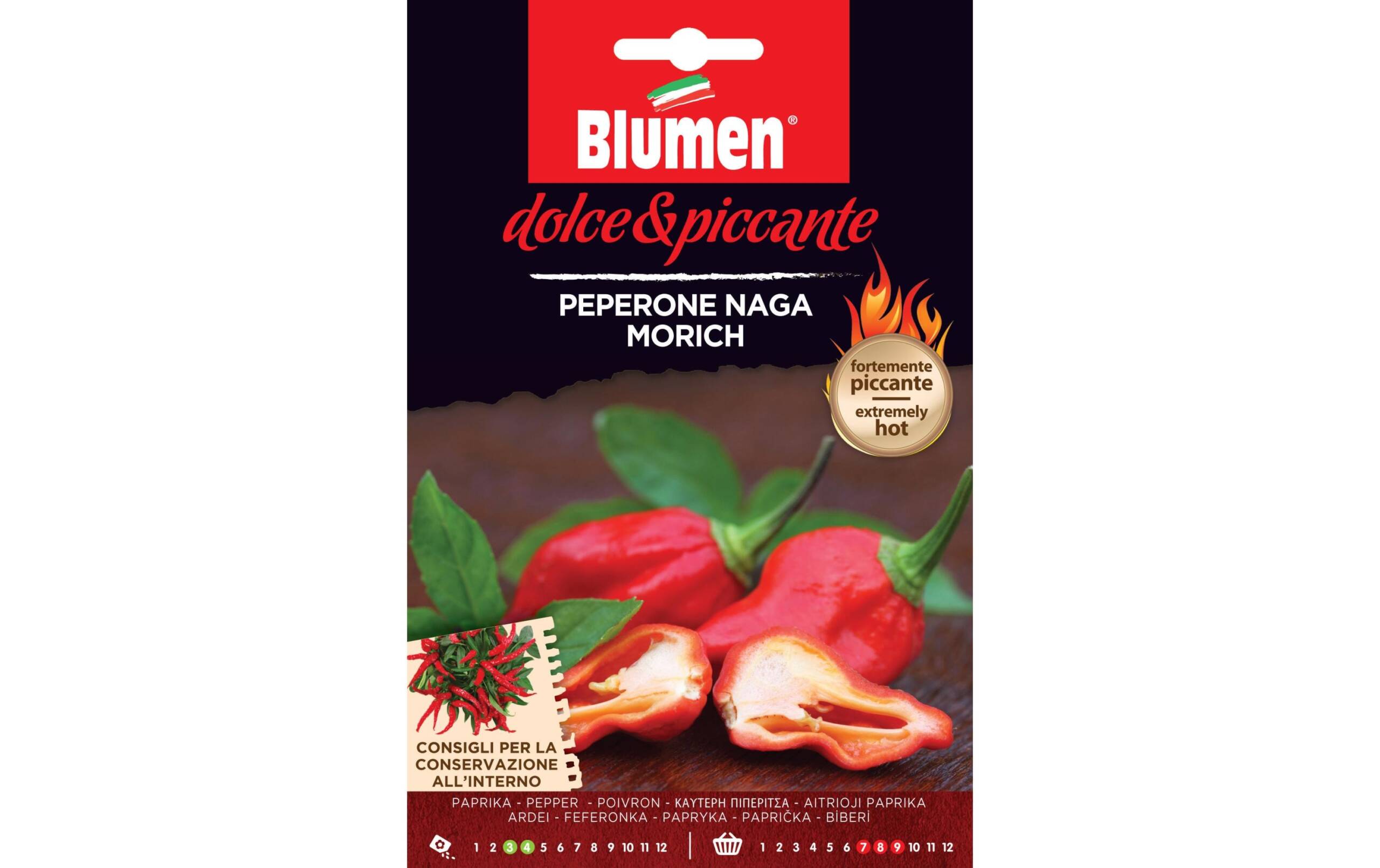 Blumen Paprika Naga Morich 0.08 g