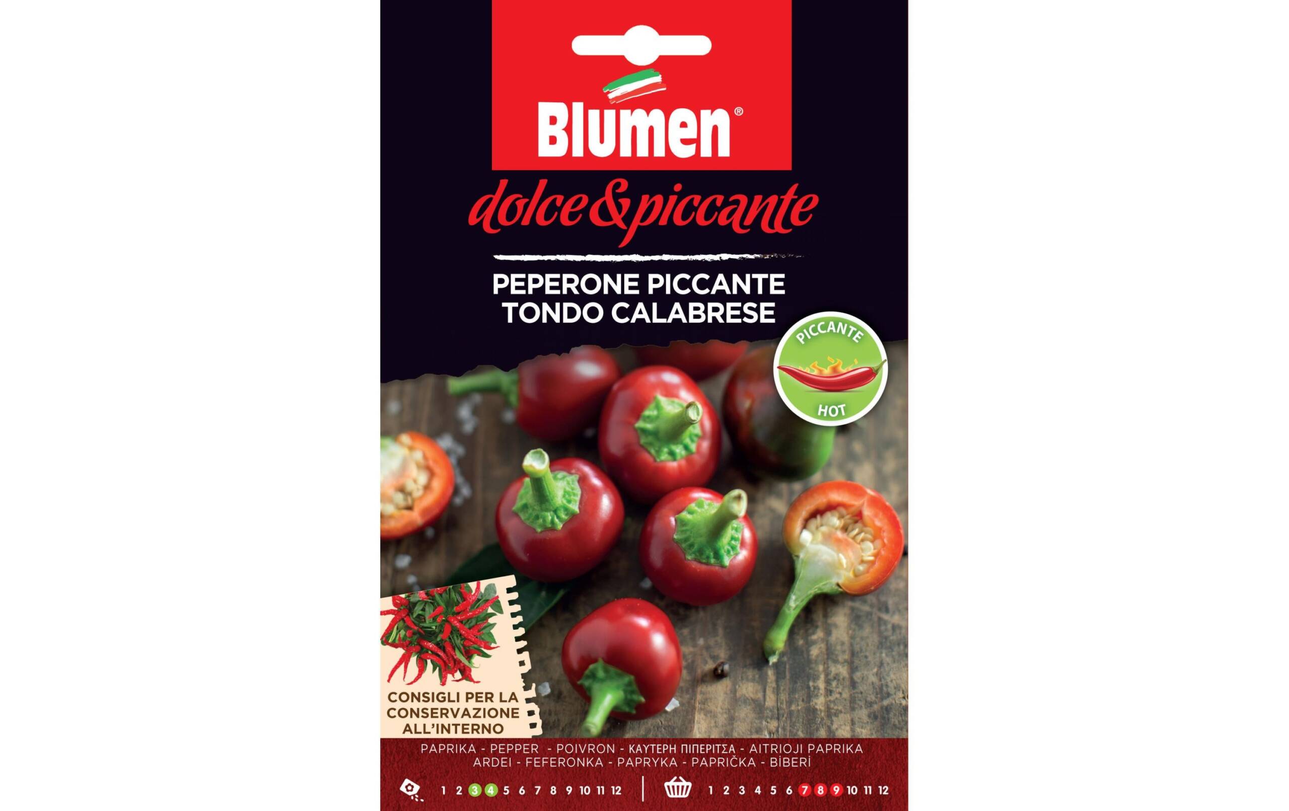 Blumen Paprika Piccante Tondo Calabrese 0.08 g