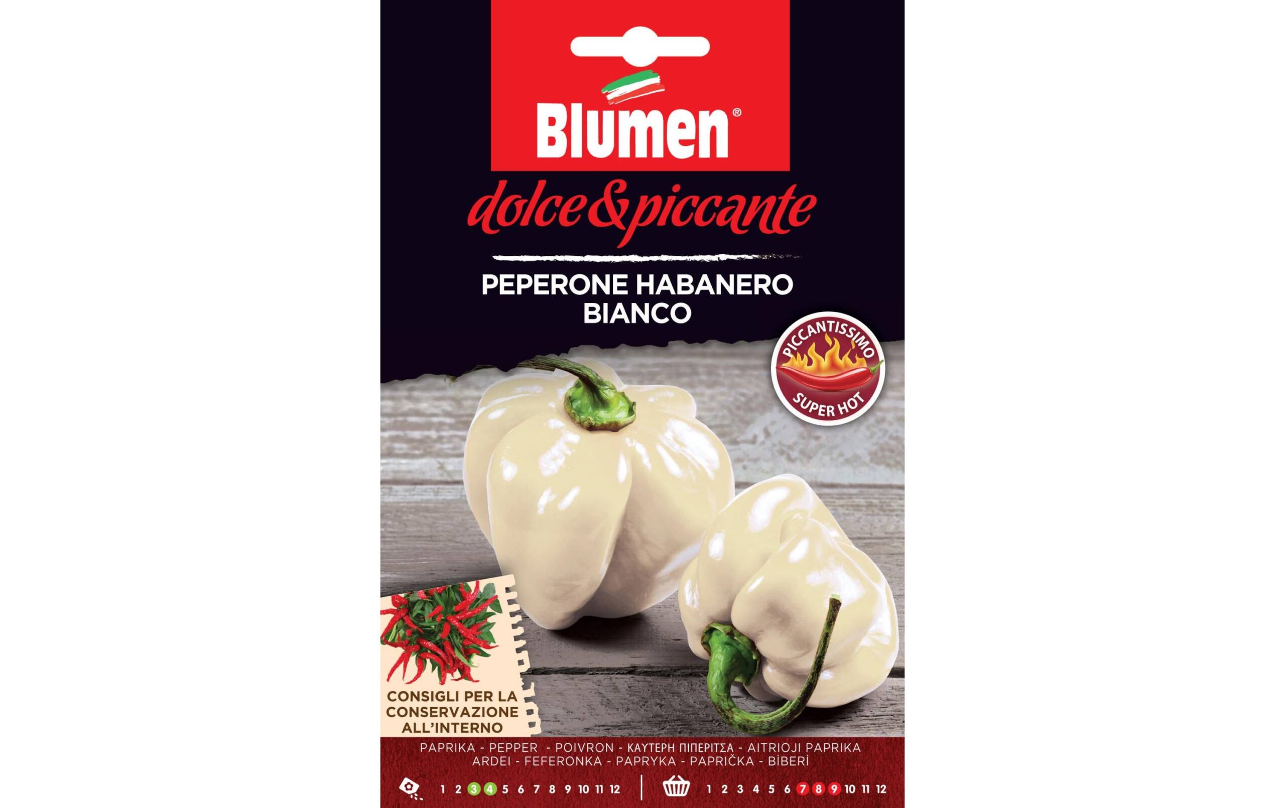 Blumen Paprika Habanero Bianco 0.04 g
