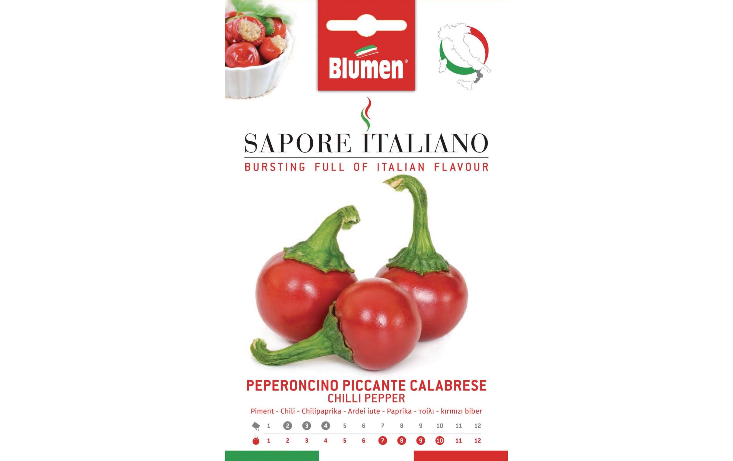 Blumen Chilipfeffer Piccante Calabrese 1.5 g