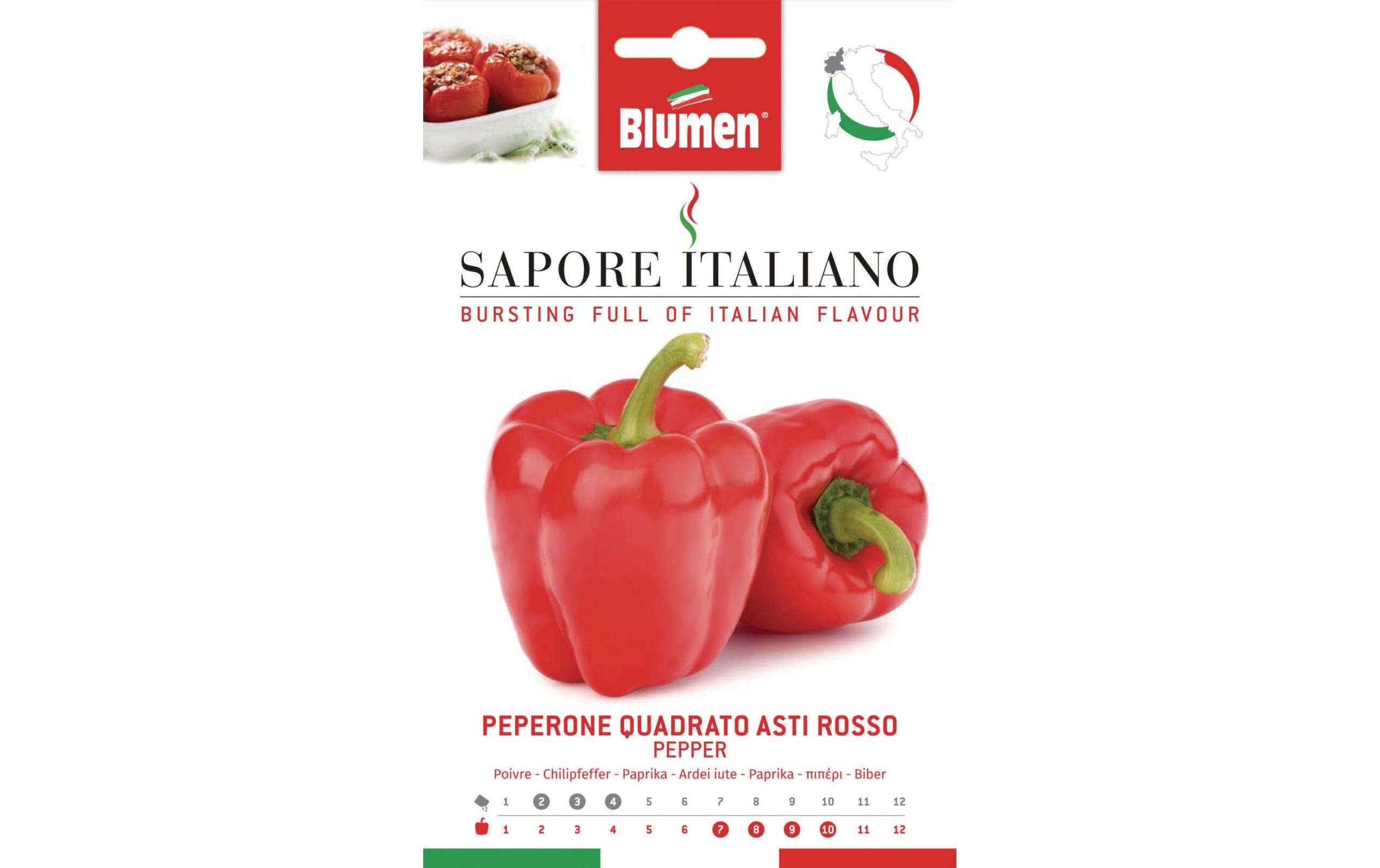 Blumen Paprika Quadrato Asti Rosso 1 g