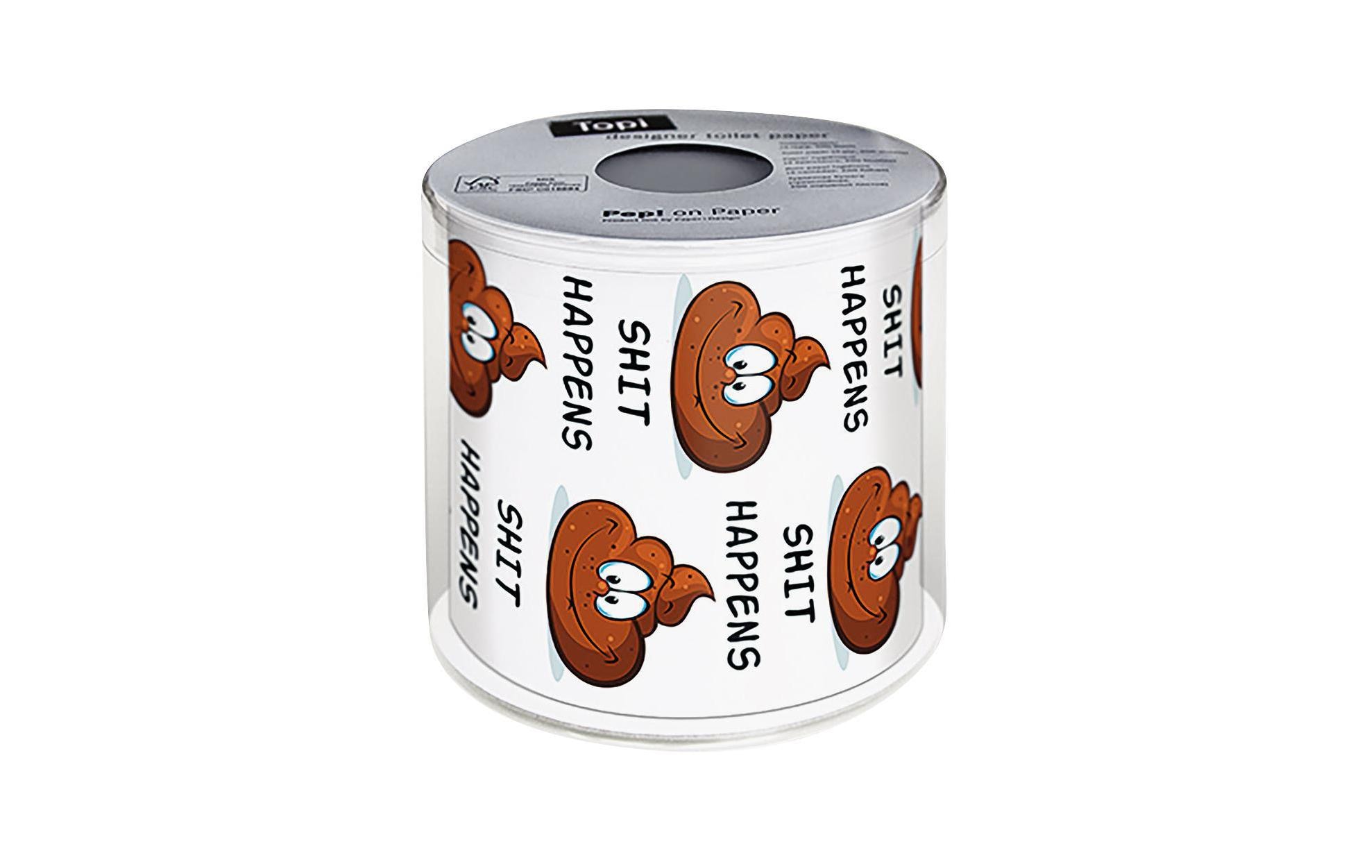 Paper + Design Toilettenpapier Shit 1 Rolle à 200 Blatt