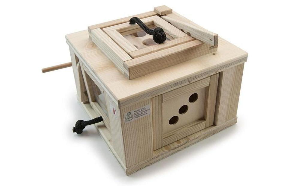 Hundespiele aus Holz Tresor Schwierigkeit: schwierig