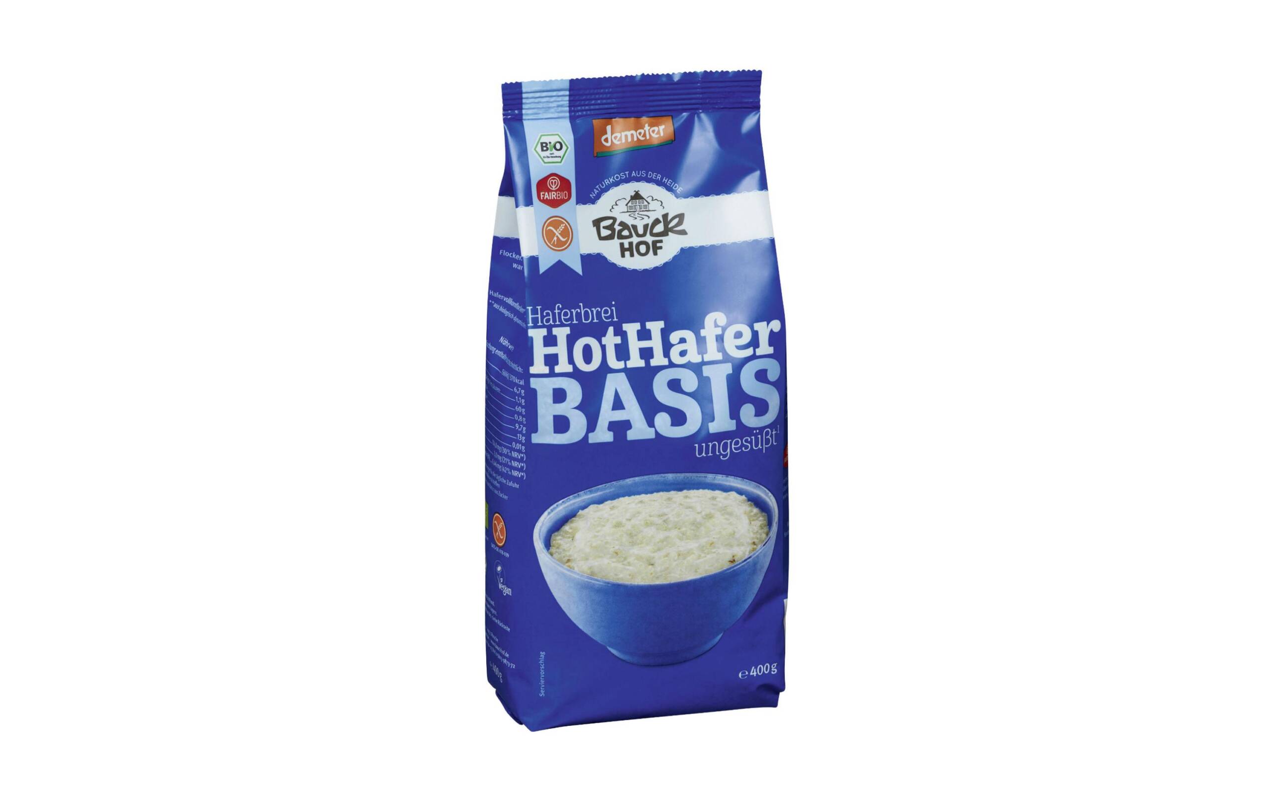 Hot Hafer Basis Beutel 400 g
