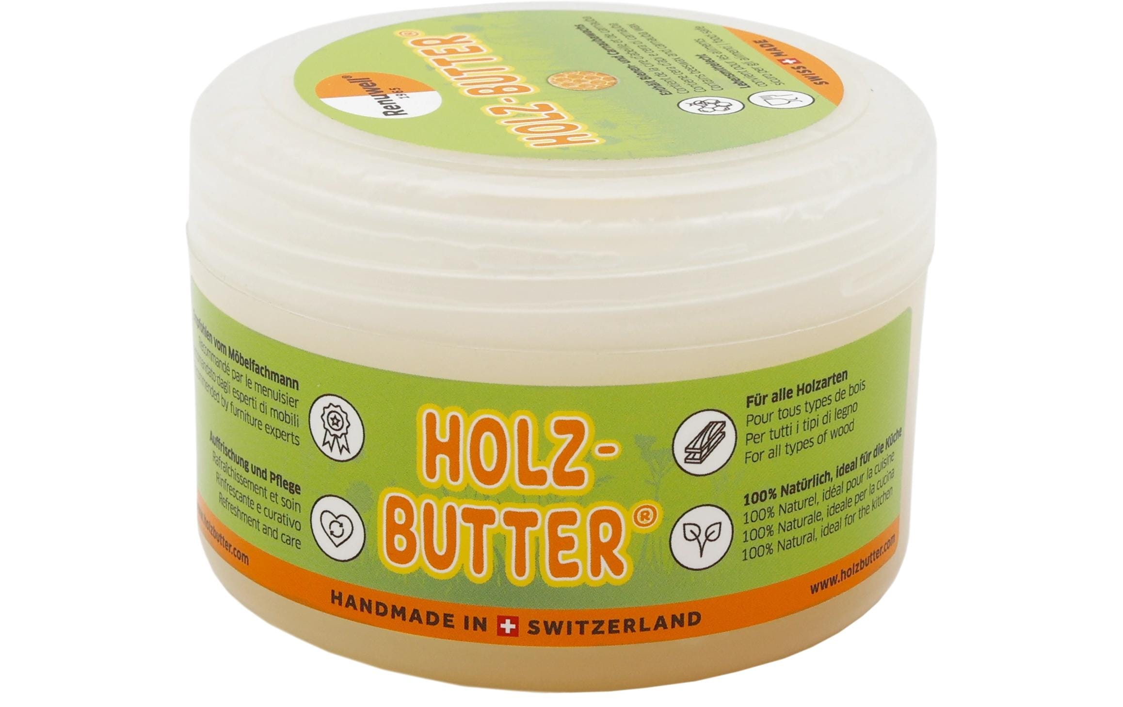 Renuwell Holz-Butter Dose 250 ml Swiss Made