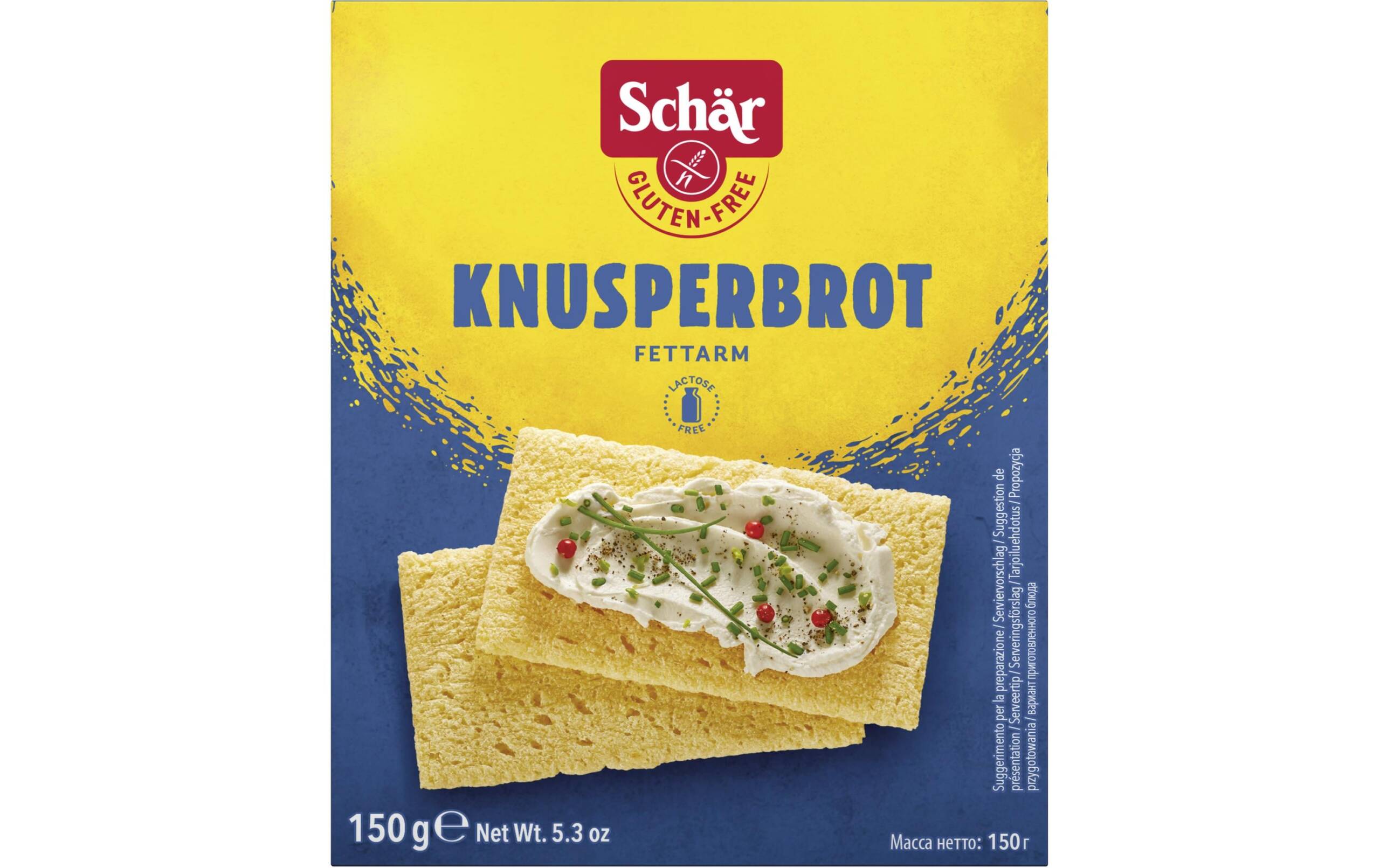 Knusperbrot glutenfrei 150 g