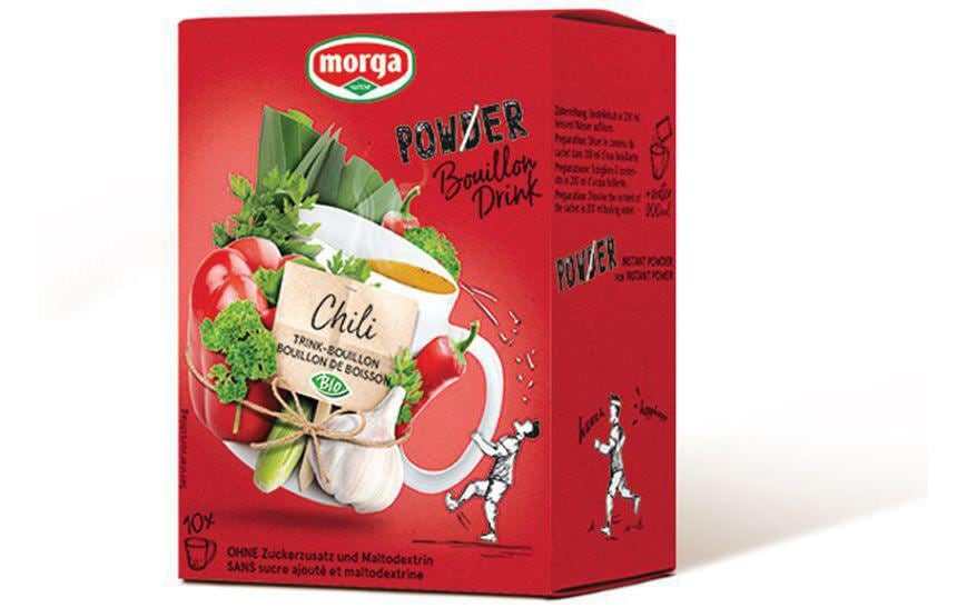 PowerPowder BouillonDrink Chili Bio 10x 4 g