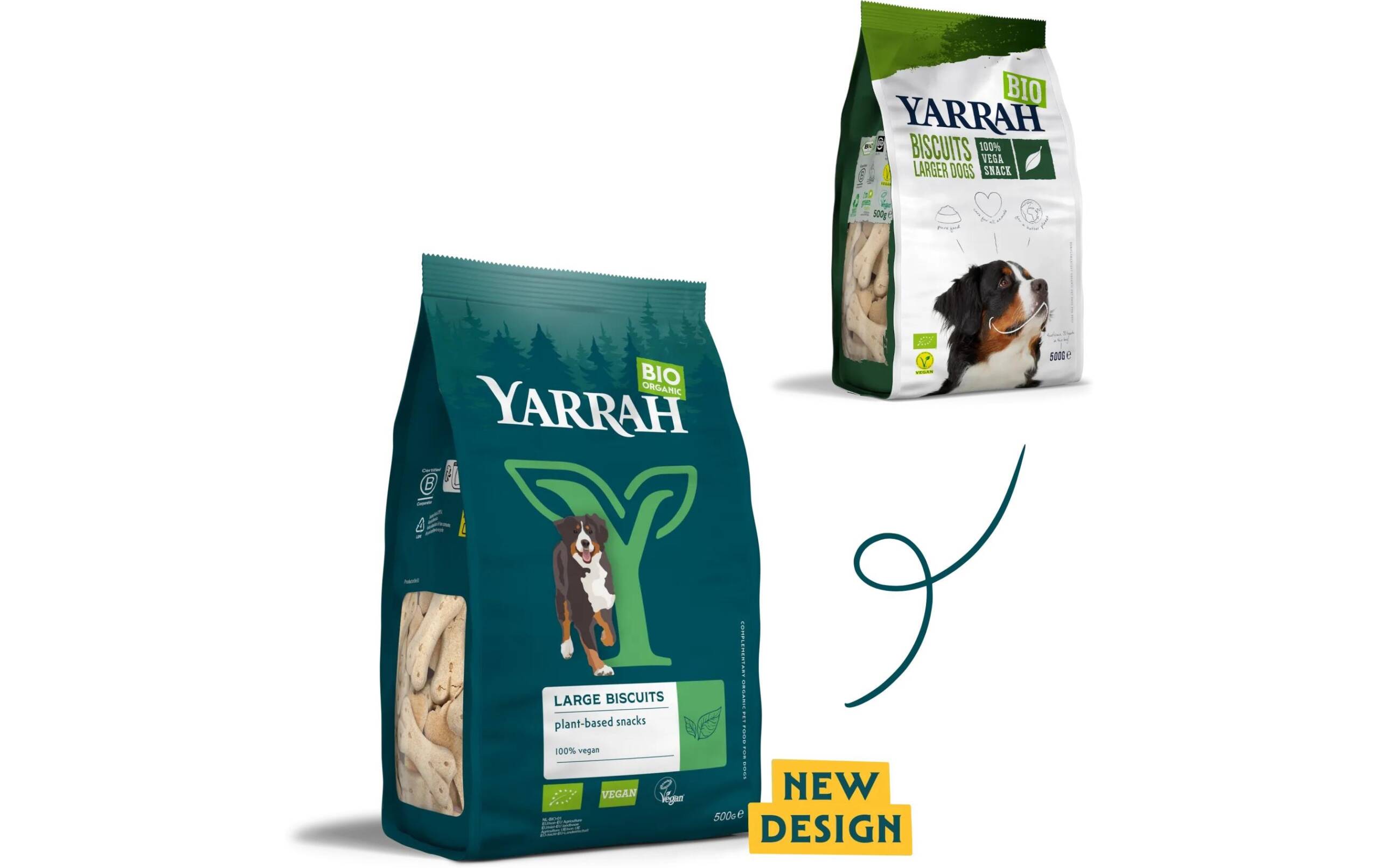 Yarrah BIO Vegetarische Hundekekse 500g