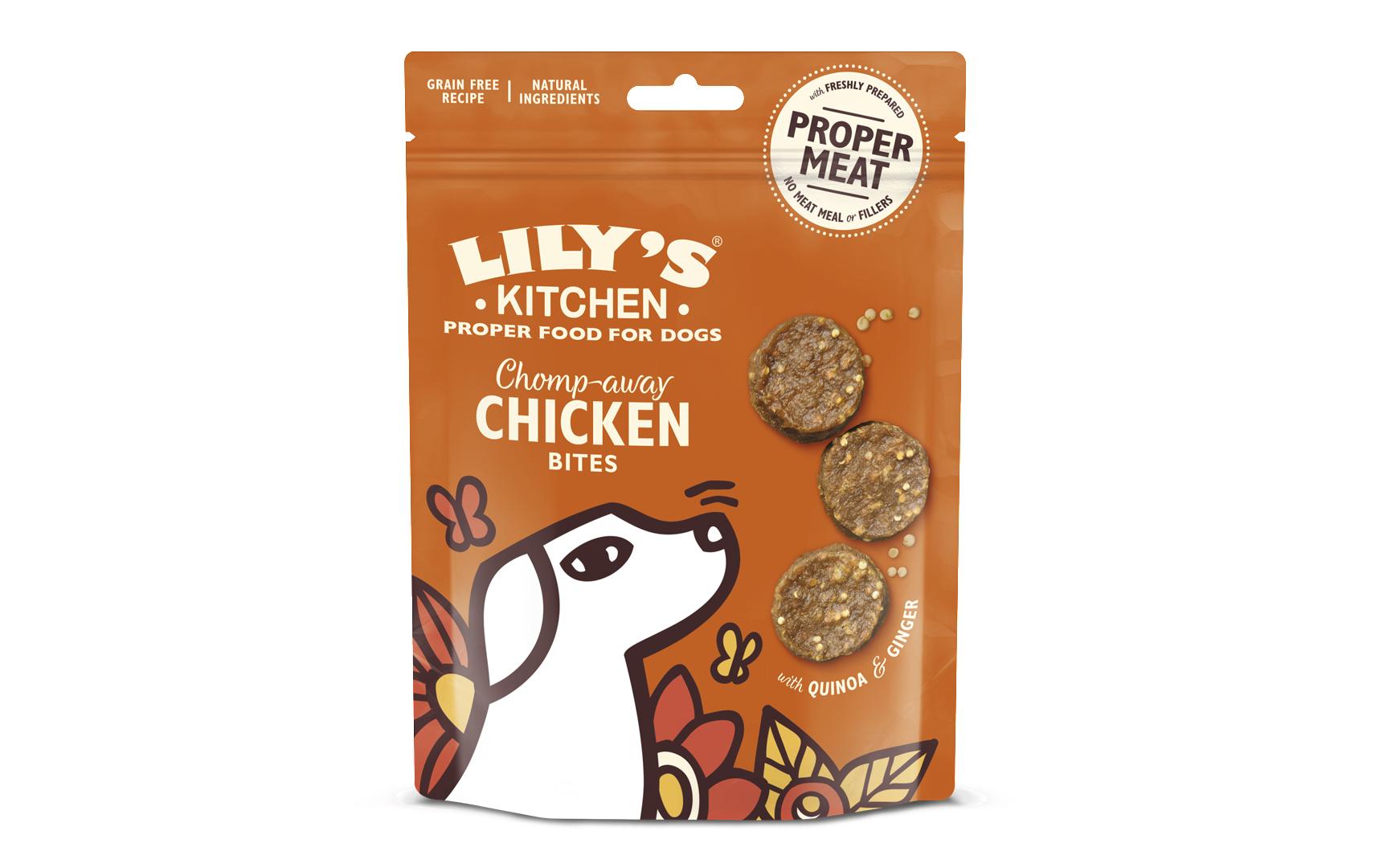 Lilys Kitchen Canine Chicken Bites 70g