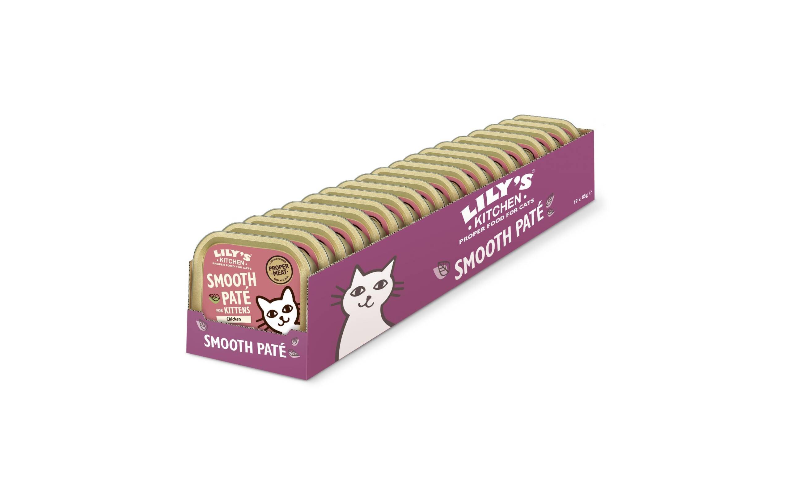 Lilys Kitchen Nassfutter Kitten Huhn 19 x 85 g – Bild 2