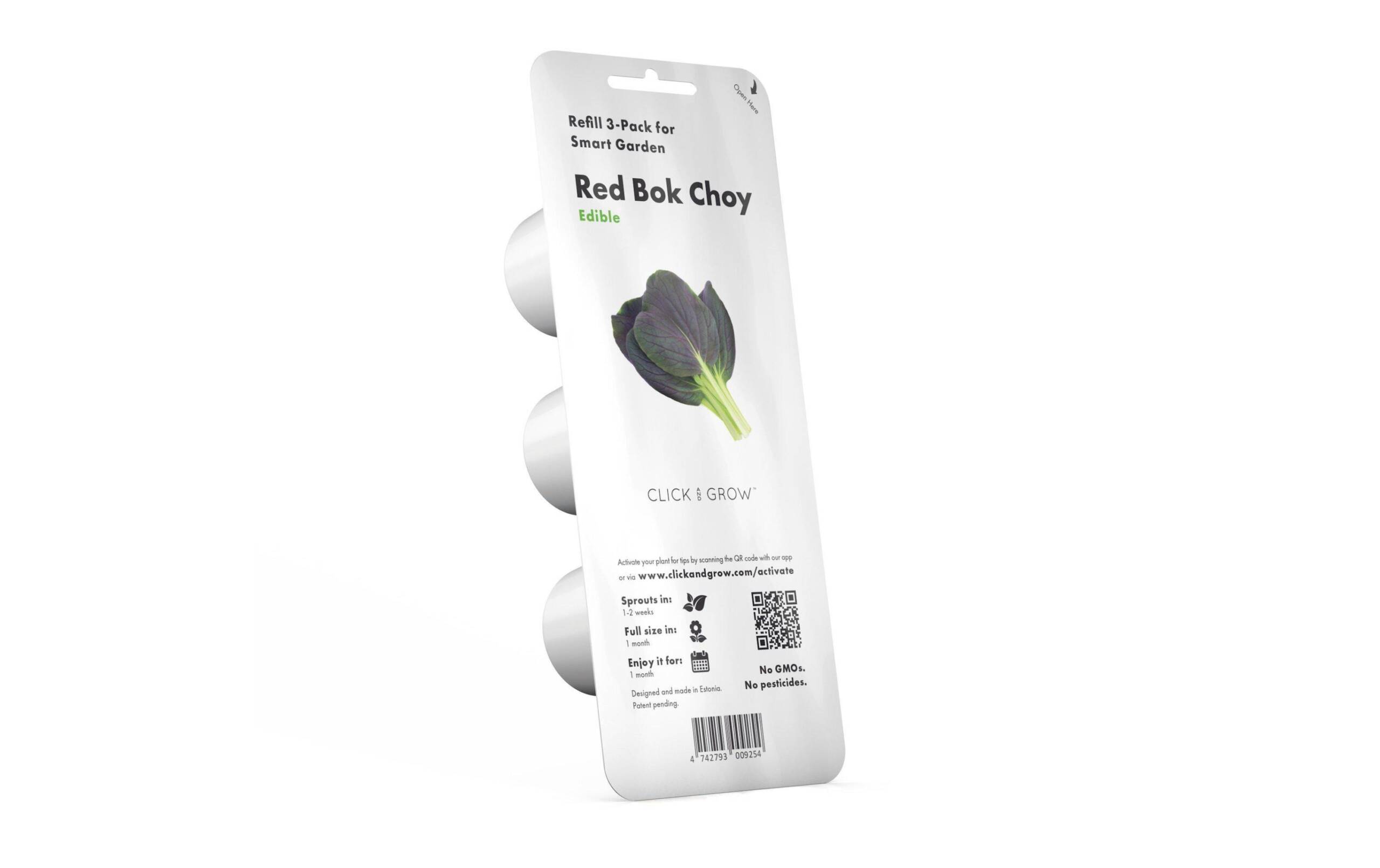 Click and Grow Smart Garden plant pod 3-pack, Red Pak Choi – Bild 3
